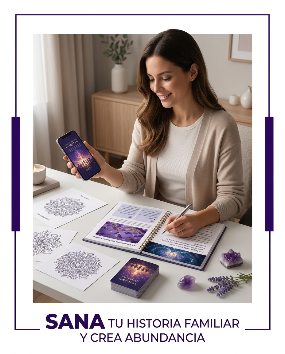 Ebook Sana Tu Historia Familiar y Crea Abundancia